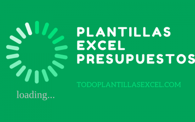 plantillas Excel presupuestos categoría
