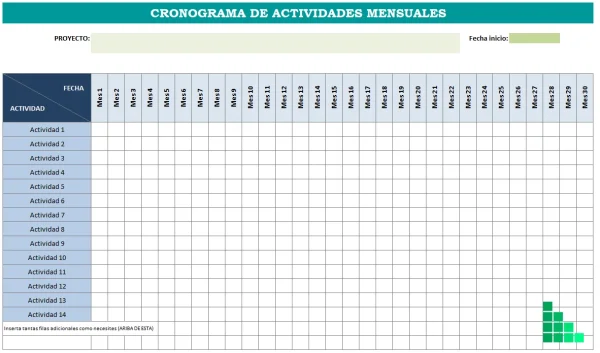 plantilla-excel-Cronograma-mensual