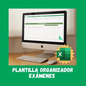 Comprar Plantilla Excel Organizador Exámenes