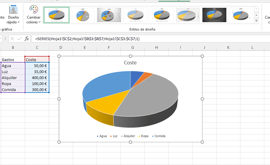 ▷ Cómo hacer Gráficos CIRCULARES en Excel [2023] [GUÍA]